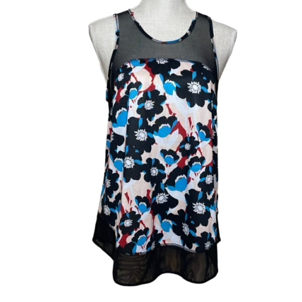 XERSION Quick-Dri Winslet Floral Athletic Tank Top, Size Medium - NWT